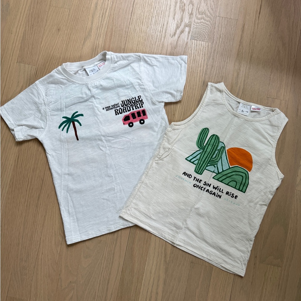 Zara Kids Graphic T-Shirt Bundle